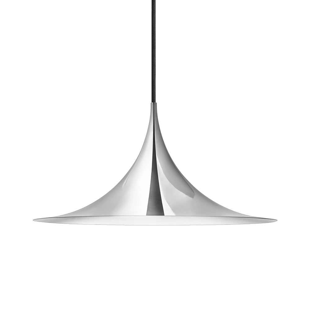 GUBI Semi lamp o 60 cm Chrome | Scandinavian Design | Pendant lamps | Silver-coloured