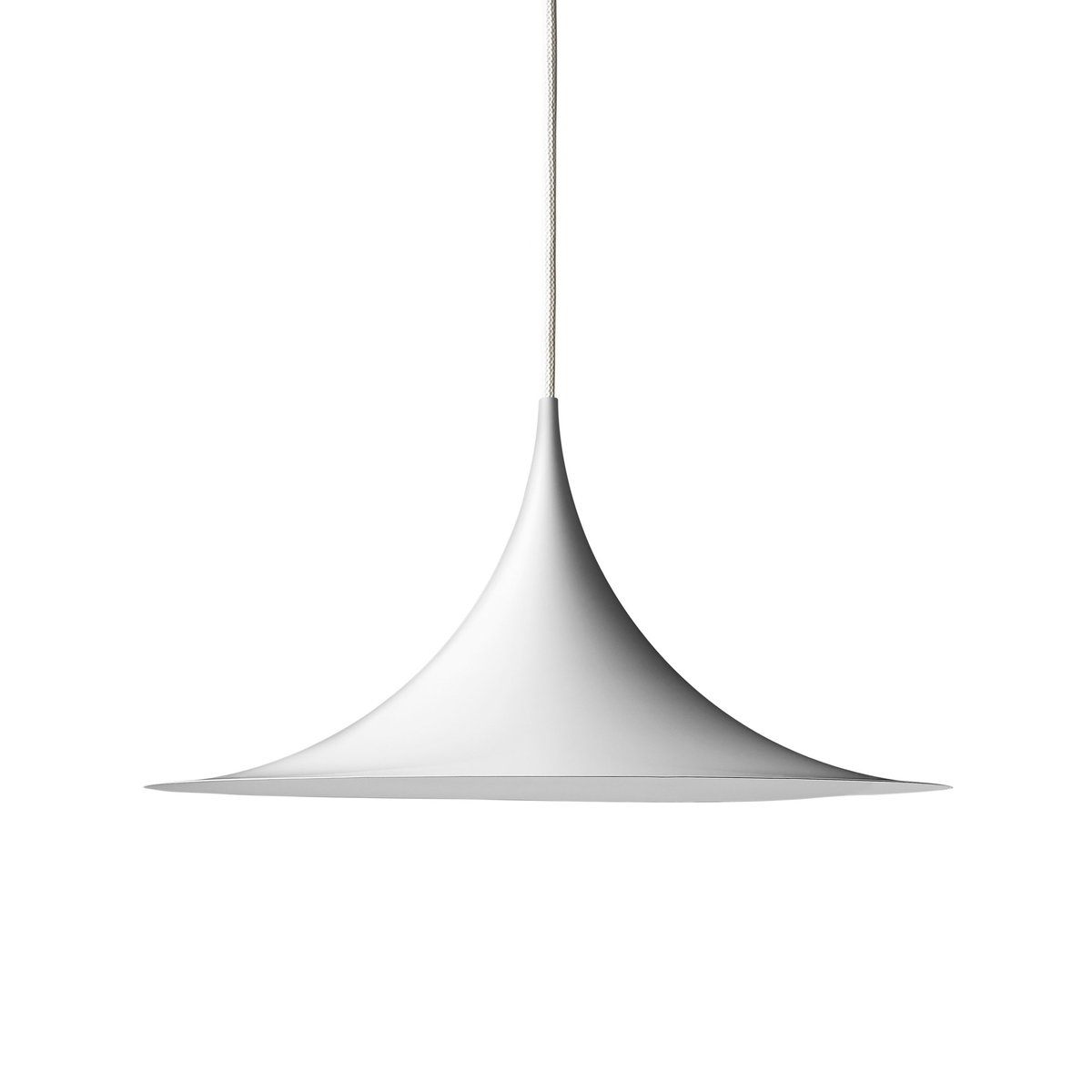 GUBI Semi lamp o 60 cm White semi matt | Scandinavian Design | Pendant lamps | White