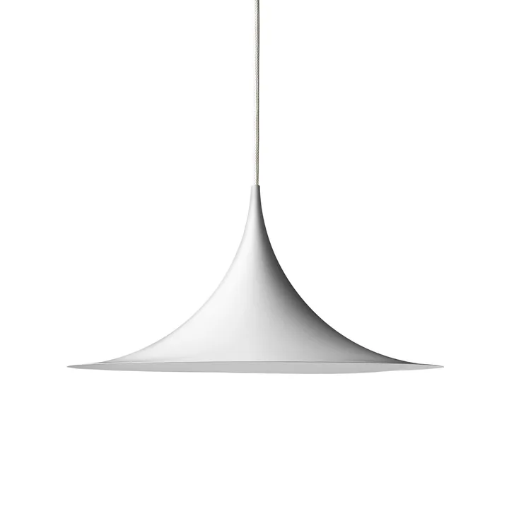 Semi pendant light Ø47 cm - White semi matt - GUBI