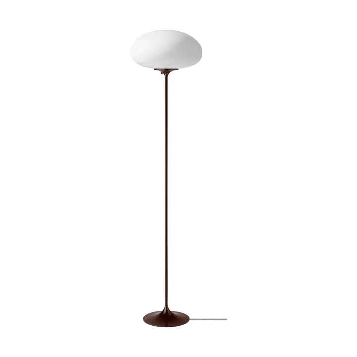 Stemlite floor lamp - Black red-opal glass, 150 cm - GUBI