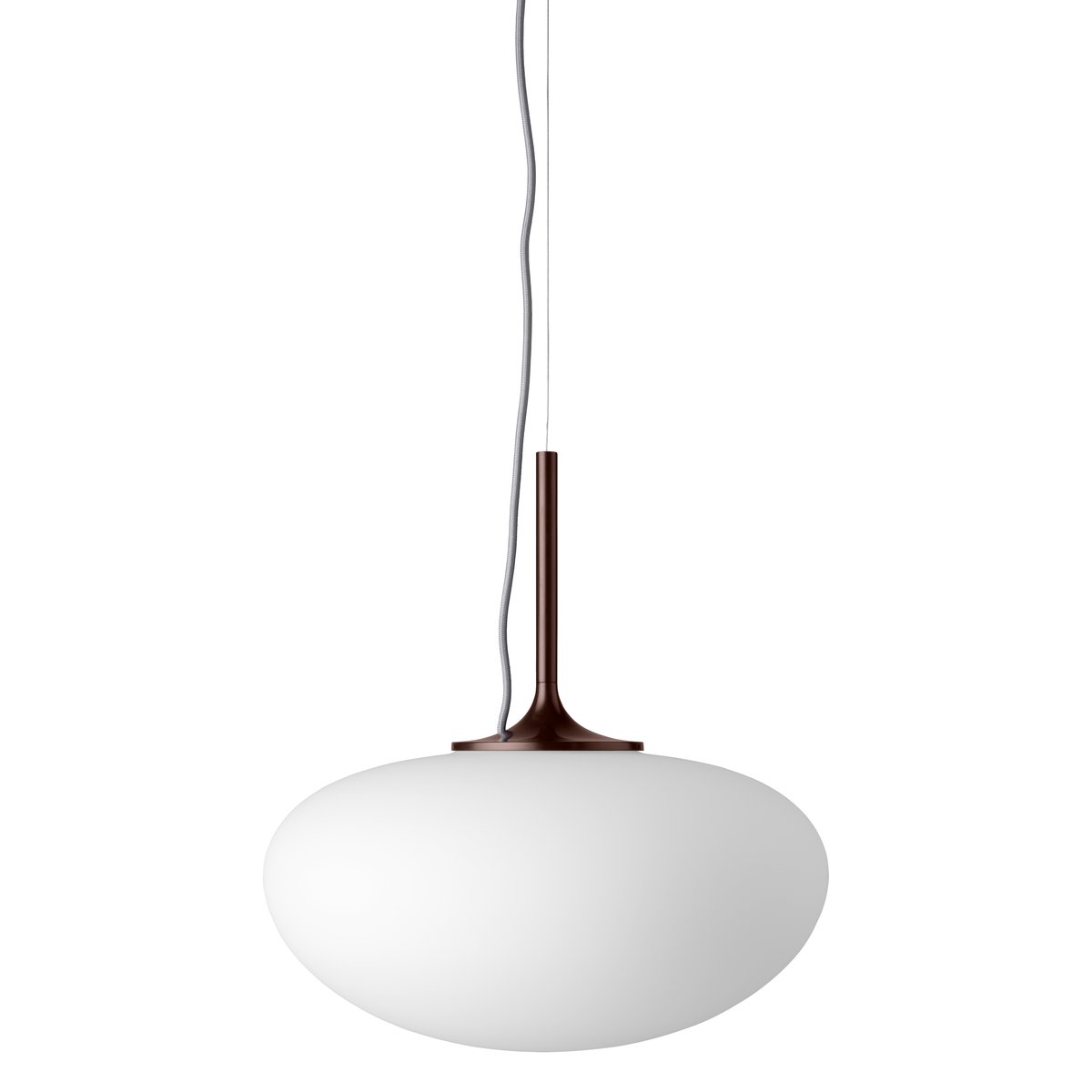 GUBI Stemlite pendant lamp o38 cm black red | Scandinavian Design | Pendant lamps | Red