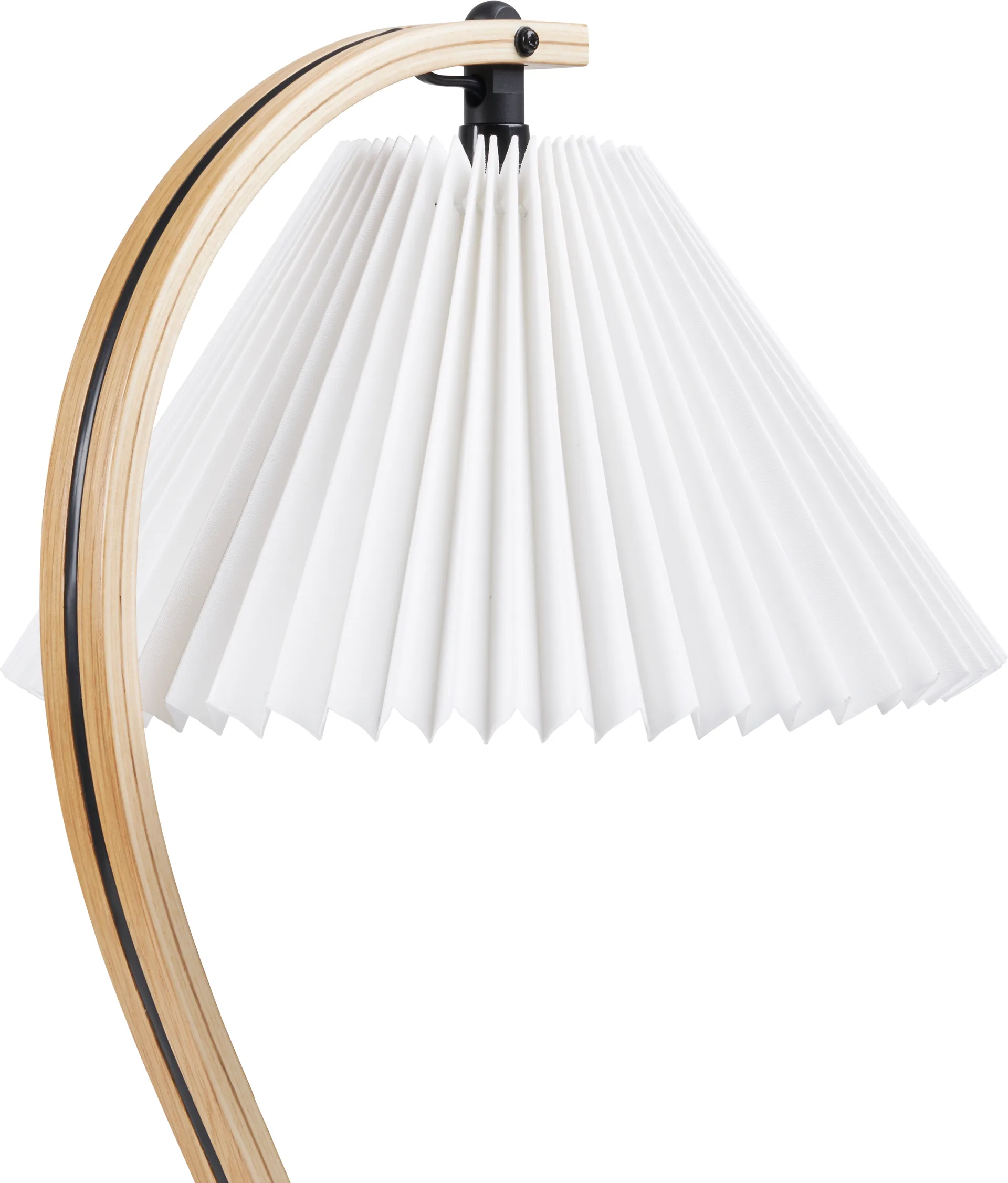 Timberline table lamp, Oak-birch-white GUBI