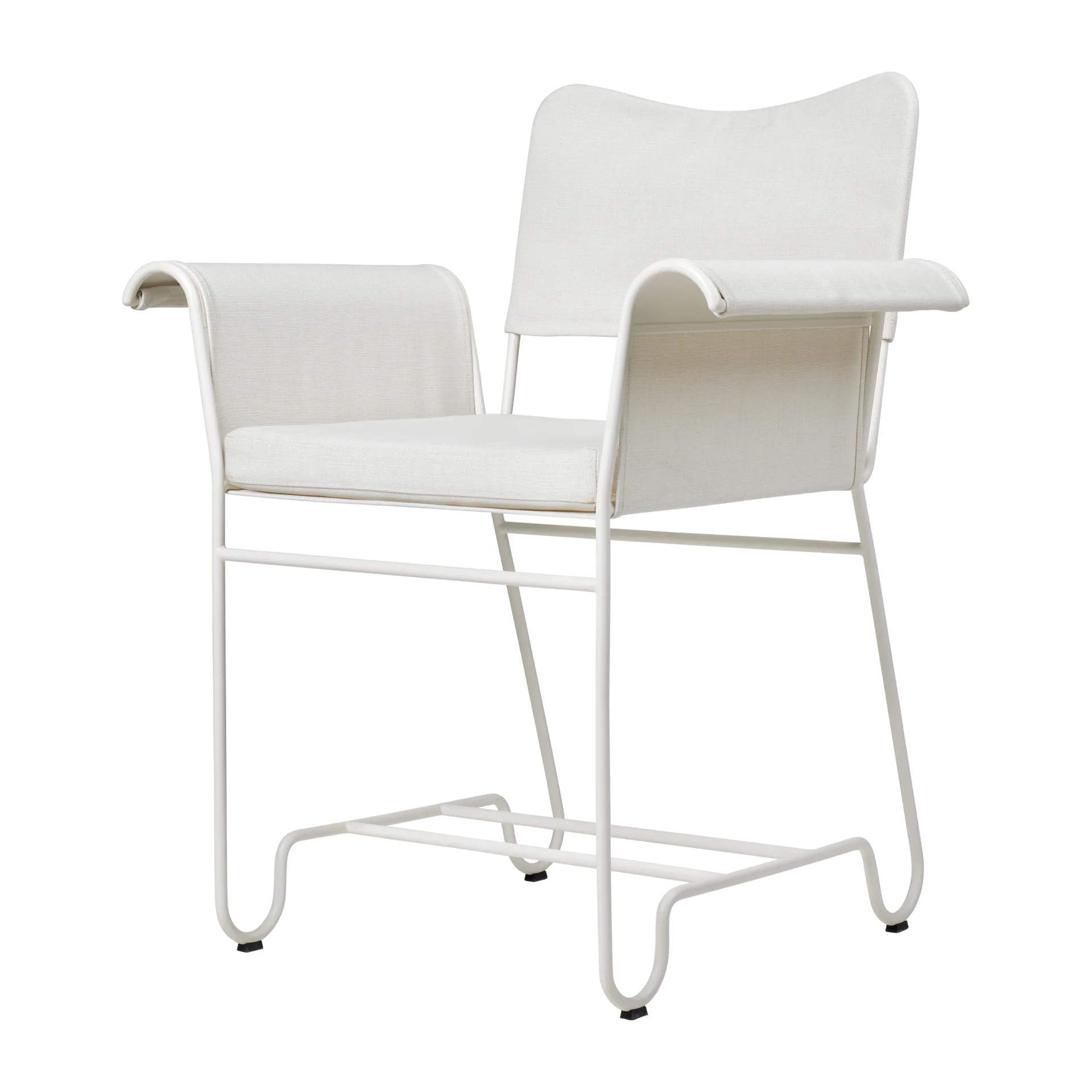 Tropique chair, White semi matt-Leslie 06 GUBI