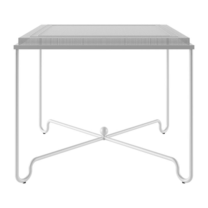 Tropique table 90x90x75 cm - Classic white semi matt - GUBI