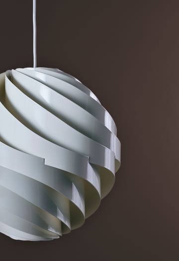 Turbo ceiling lamp glossy 36 cm - Alabaster white - Gubi