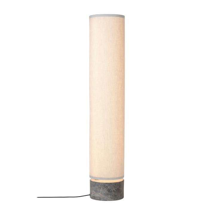 Unbound floor lamp 120 cm - Canvase-grey marble - Gubi