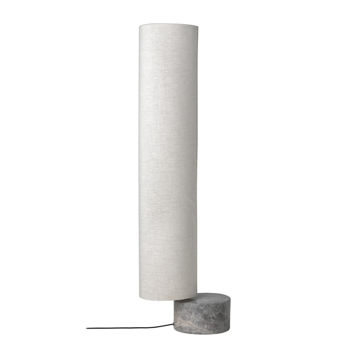 Unbound floor lamp 120 cm - Canvase-grey marble - GUBI