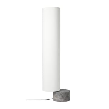 Unbound floor lamp 120 cm - White-grey marble - GUBI