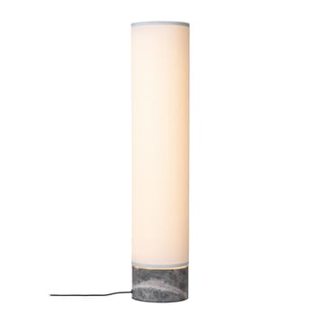 Unbound floor lamp 80 cm - White-grey marble - GUBI
