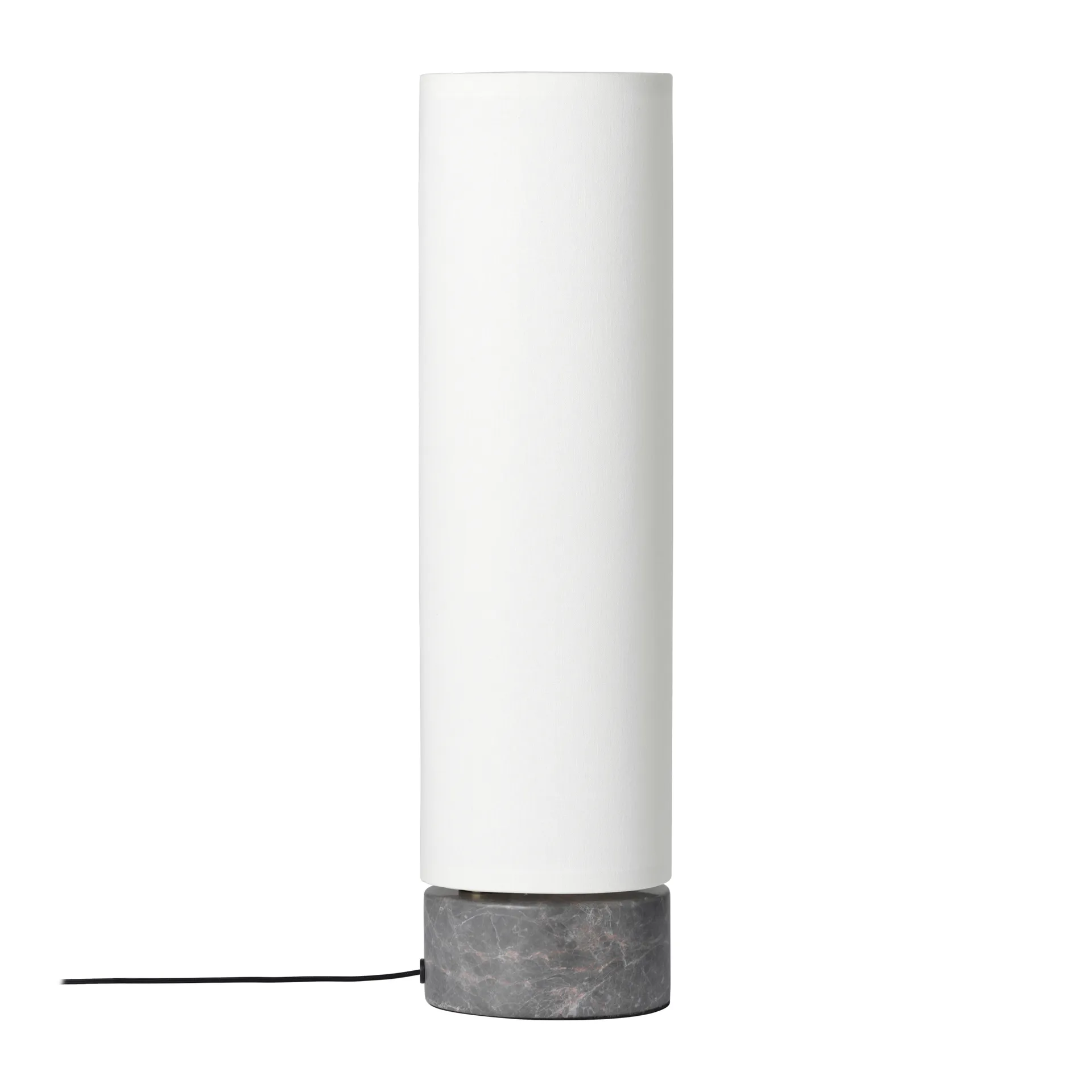 Unbound table lamp, White-grey marble GUBI