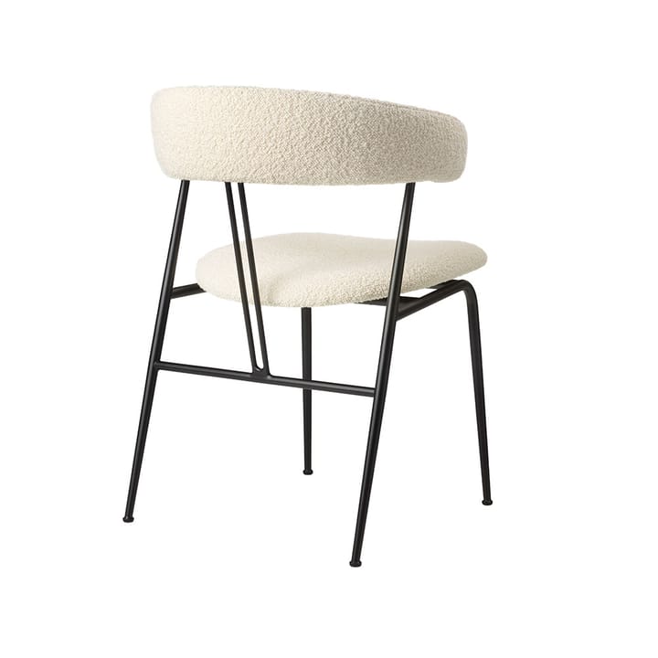 Violin dining chair - Karakorum 001 white-covered - Gubi