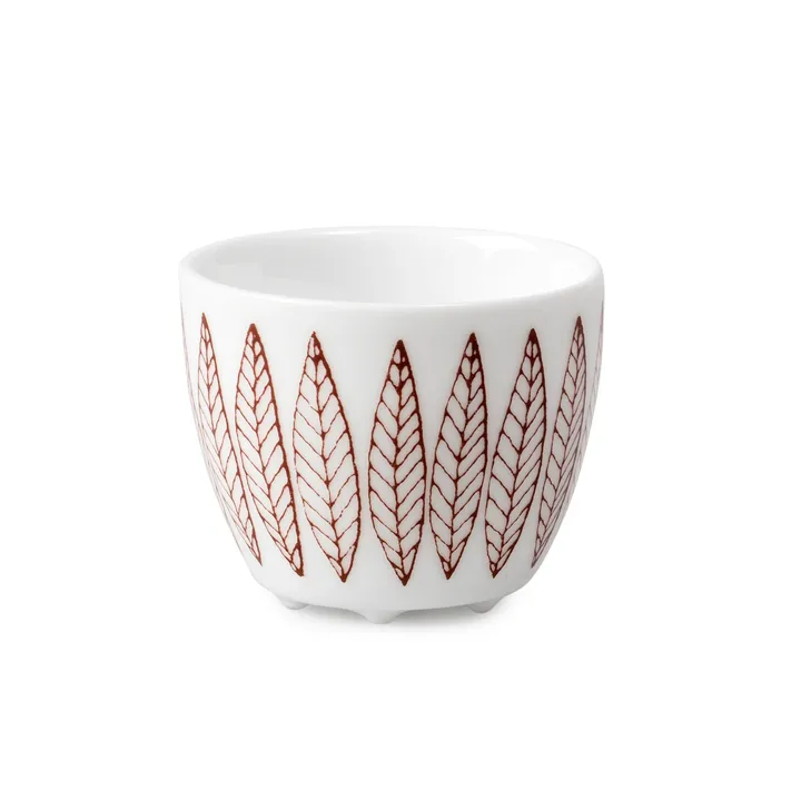 Röd Salix egg cup - red - Gustafsbergs Porslinsfabrik