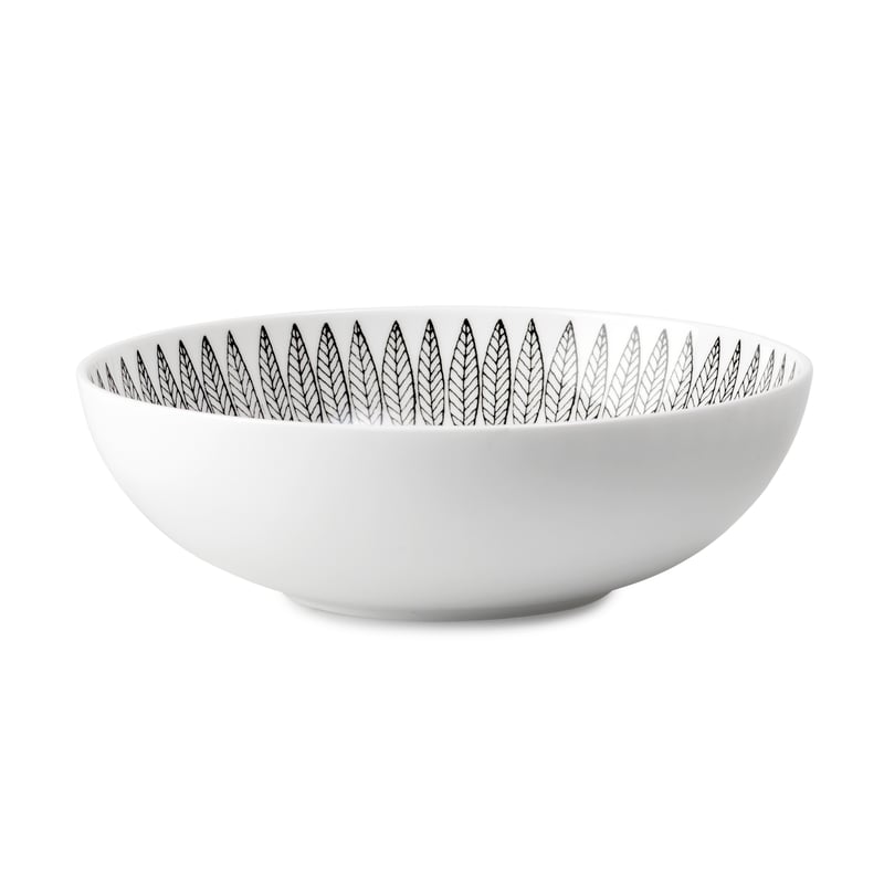 Gustavsbergs Porslinsfabrik Black Salix bowl 17 cm black
