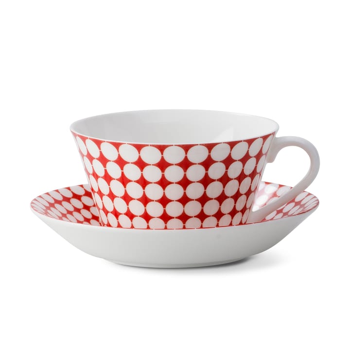 Eva tea set - tea cup + saucer - Gustavsbergs Porslinsfabrik