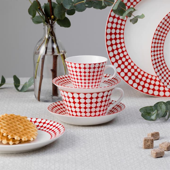 Eva tea set - tea cup + saucer - Gustavsbergs Porslinsfabrik