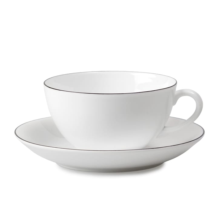 Natur tea set round - tea cup + saucer - Gustavsbergs Porslinsfabrik