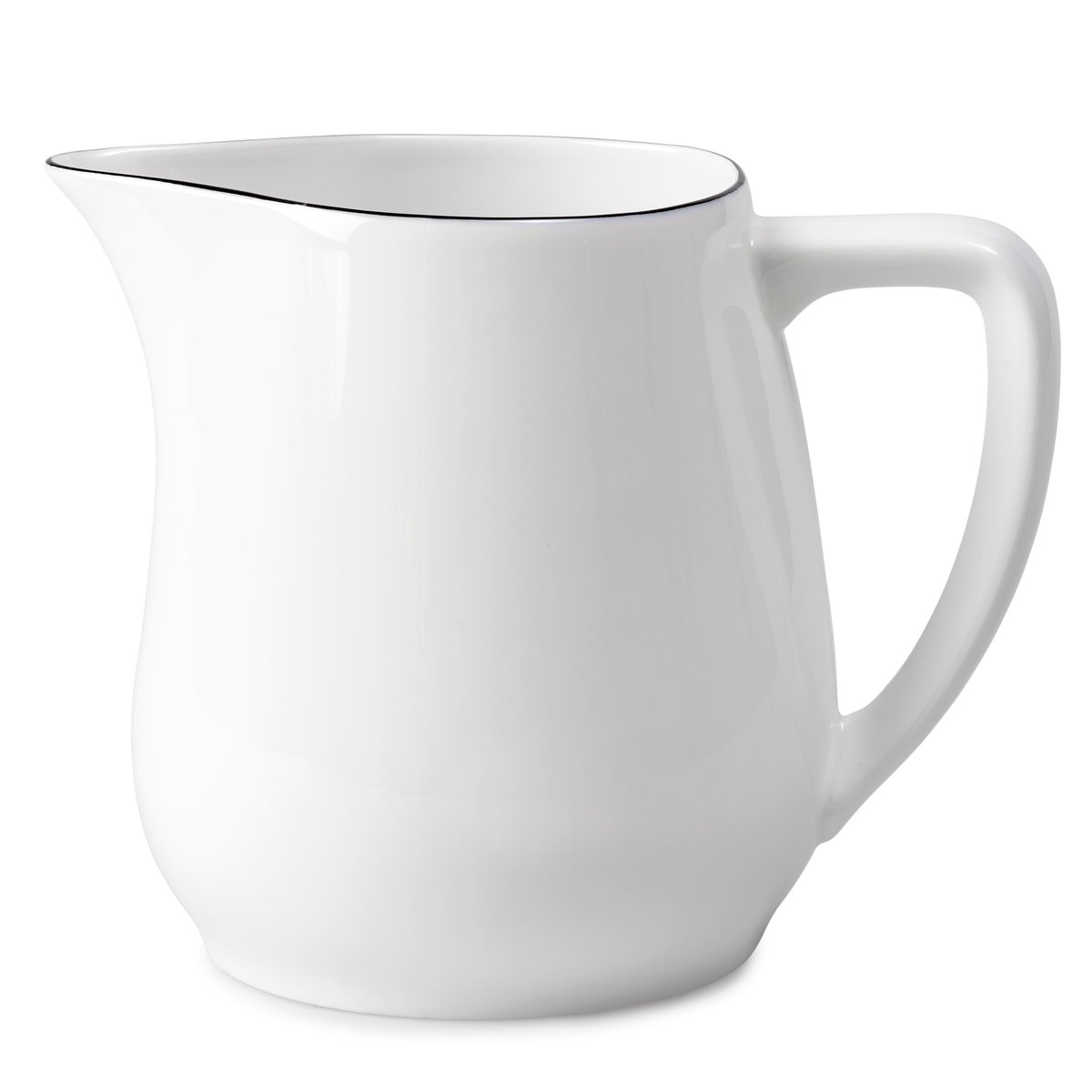 Gustavsbergs Porslinsfabrik Nature jug 1 l | Scandinavian Design | Water jugs and carafes | Beige