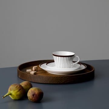 Ribb coffee set - coffee cup + saucer - Gustavsbergs Porslinsfabrik