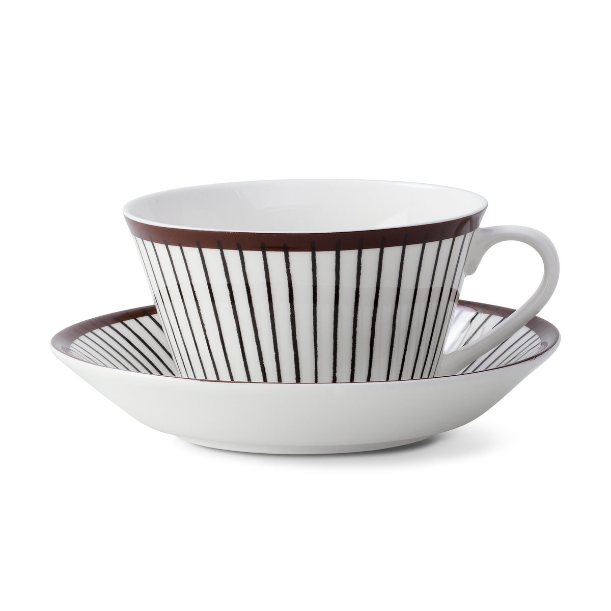 Gustavsbergs Porslinsfabrik Ribb tea set tea cup + saucer
