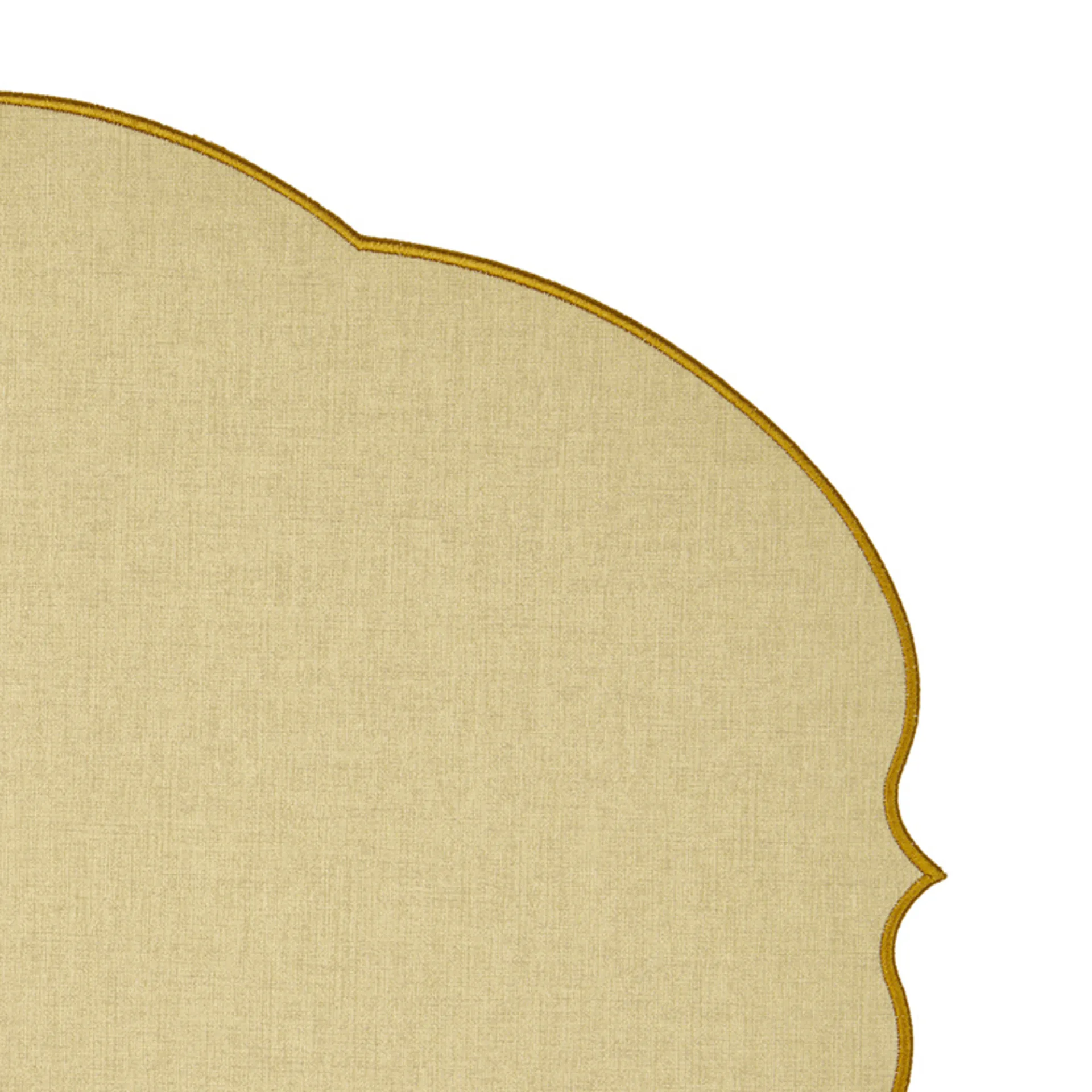 Flowers placemat, Dusty yellow Guzzini