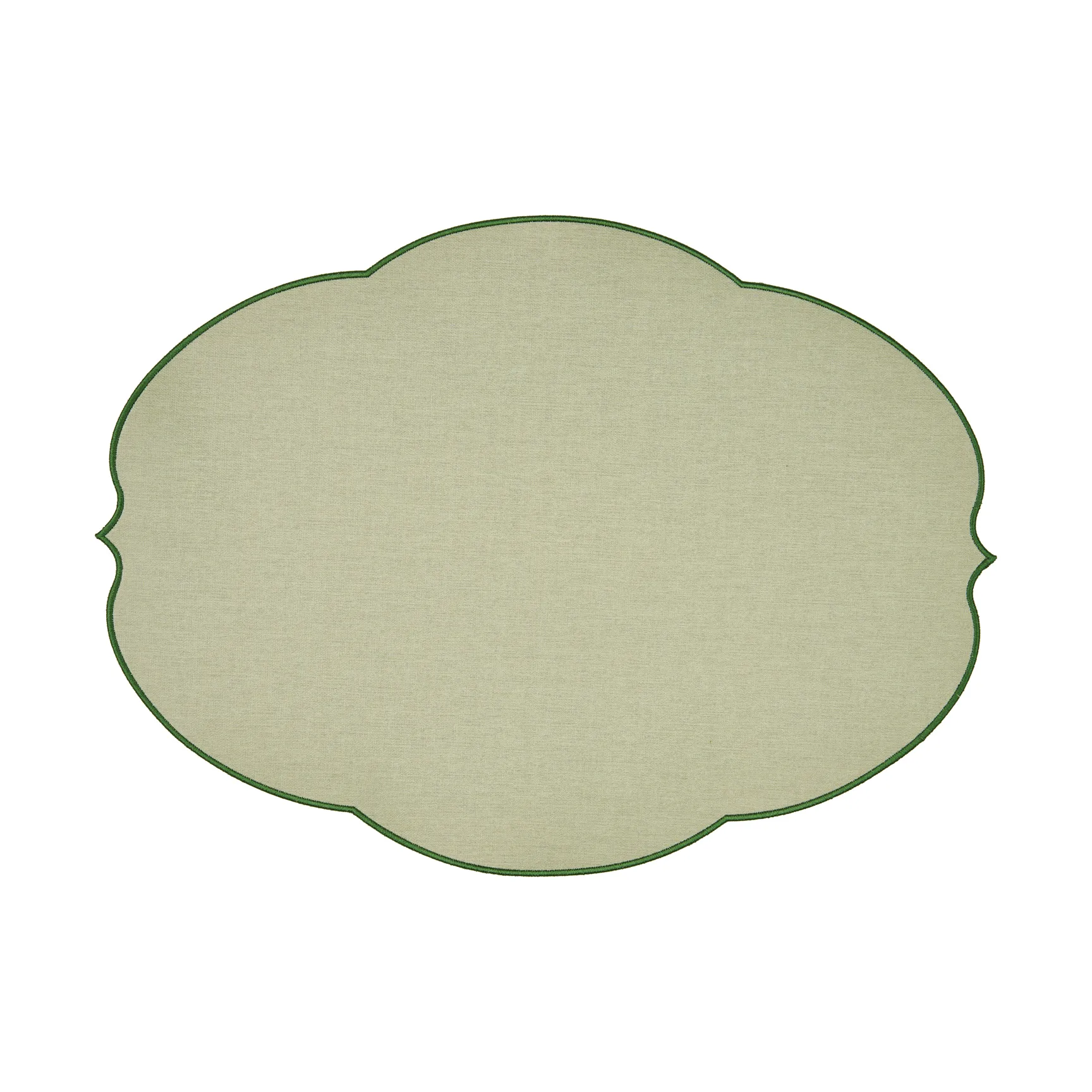 Flowers placemat, Green Guzzini