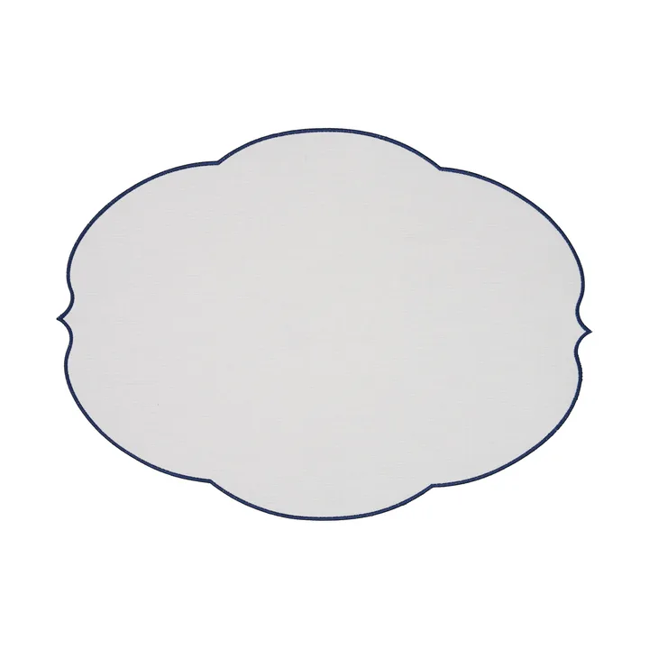Flowers placemat - White - Guzzini