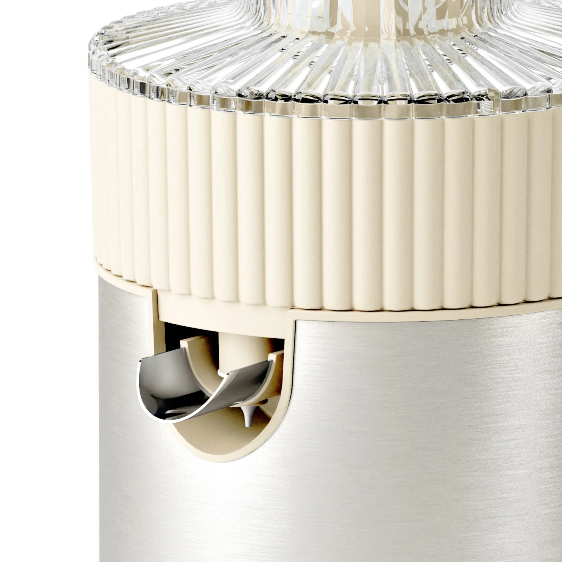 Sous Chef electric juicer, Cream Guzzini