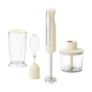 Sous chef hand blender - Cream, 4 pieces - Guzzini