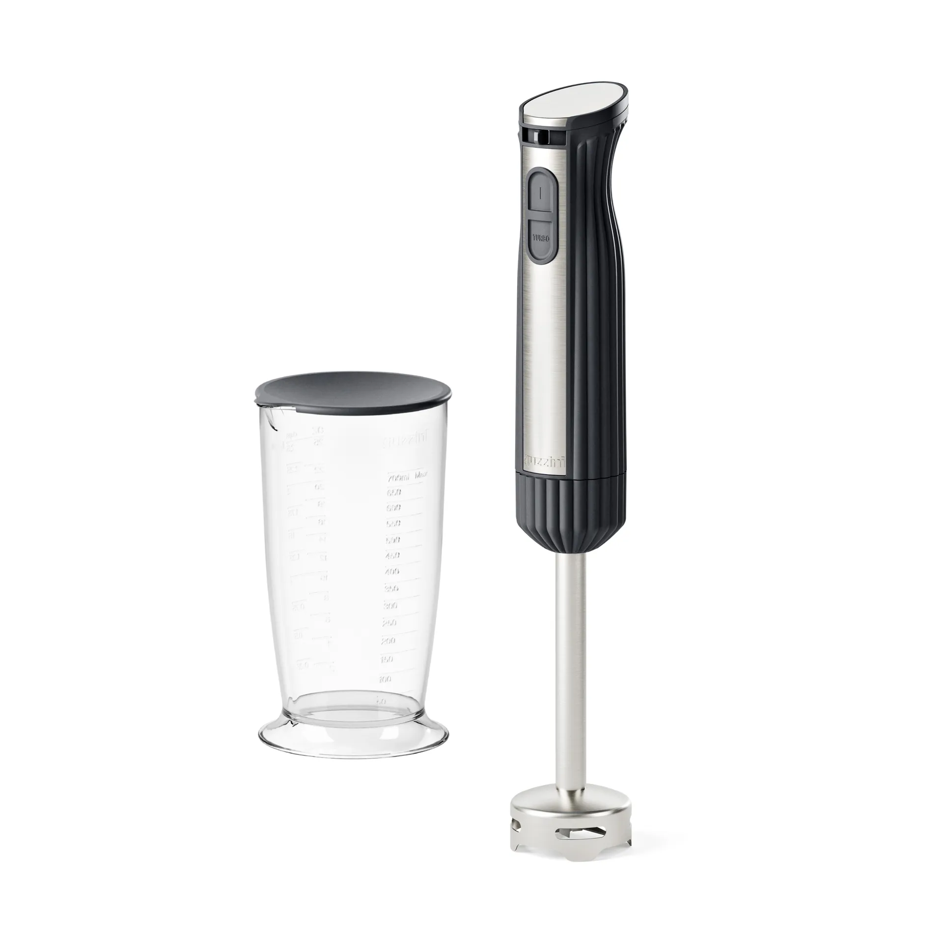 Sous chef hand blender, Grey, 2 pieces Guzzini