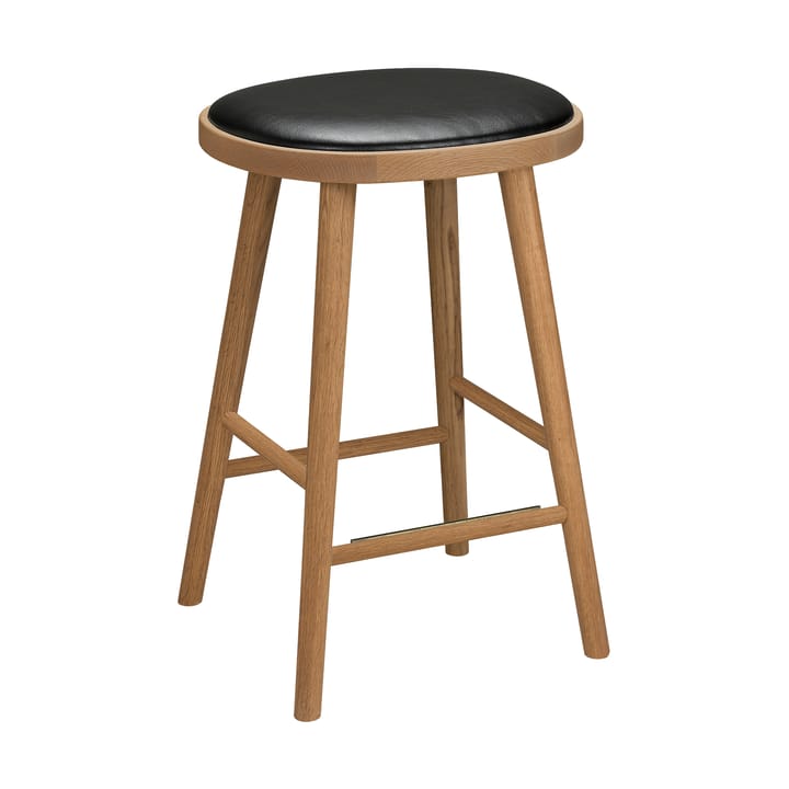 Colibri bar stool 63 cm - Oiled oak-black pad - Hans K