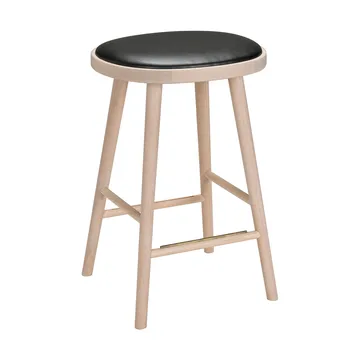Colibri bar stool 63 cm - Stained blonde oak-black pad - Hans K