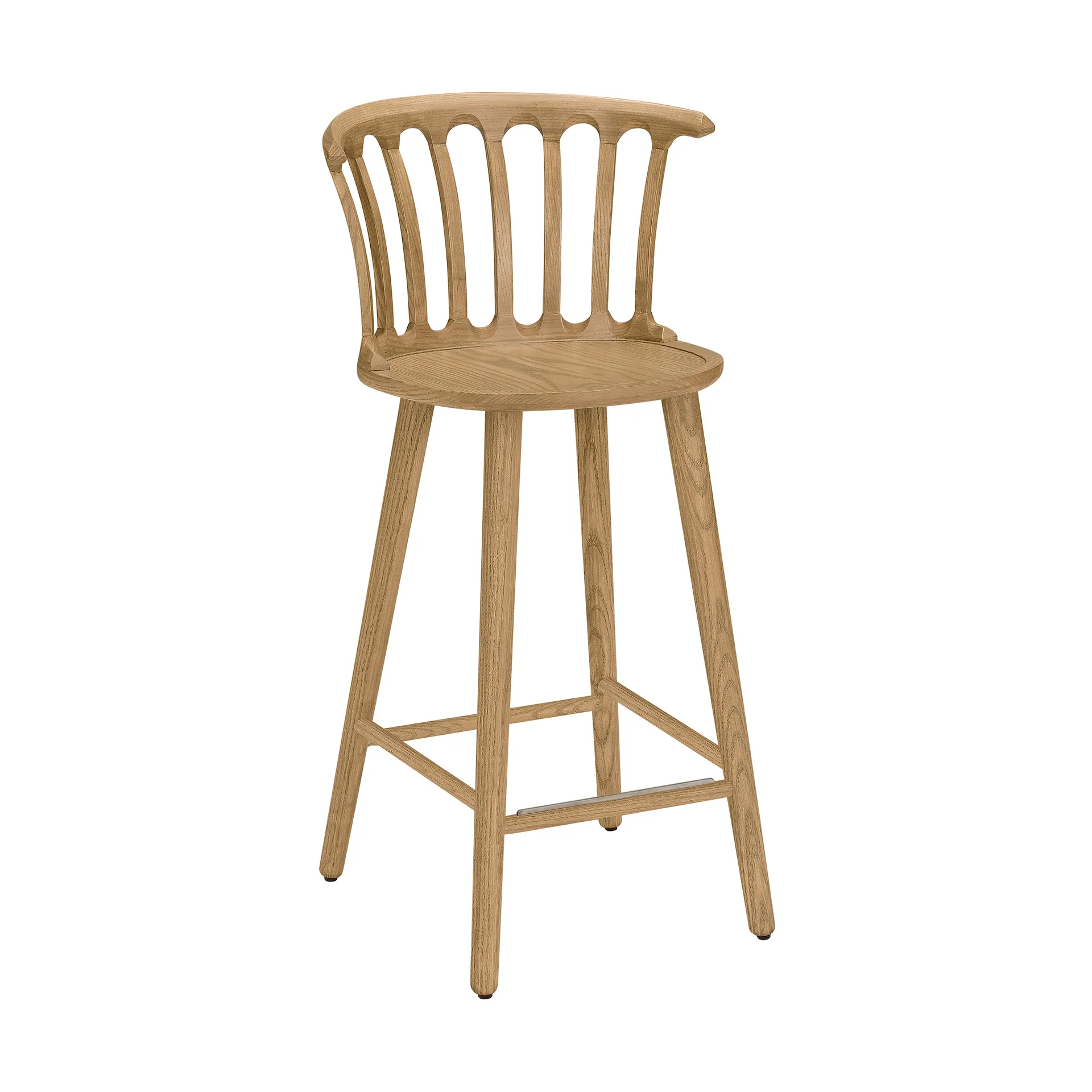 San Marco bar stool 63 cm, Oiled oak Hans K