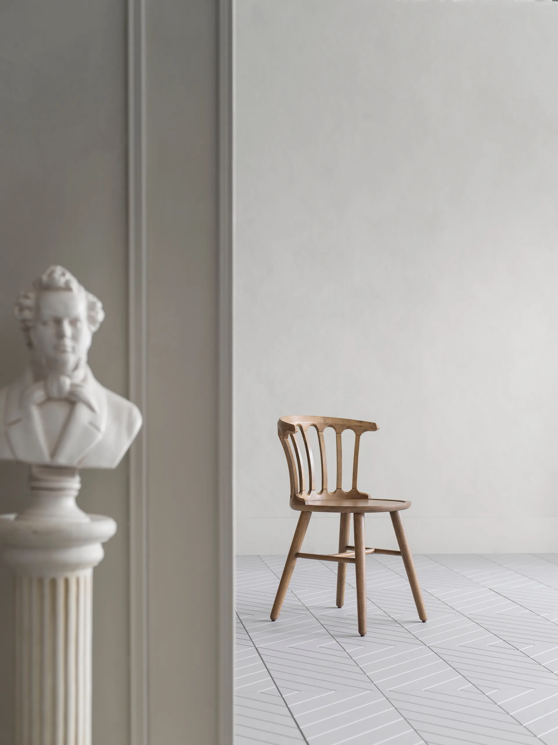 San Marco chair, Oiled oak Hans K