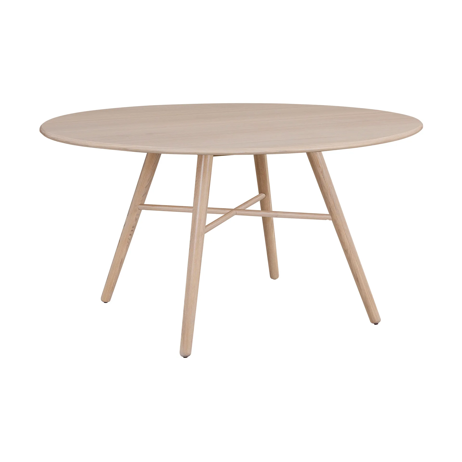 San Marco table Ø140 cm, Stained blonde ash Hans K