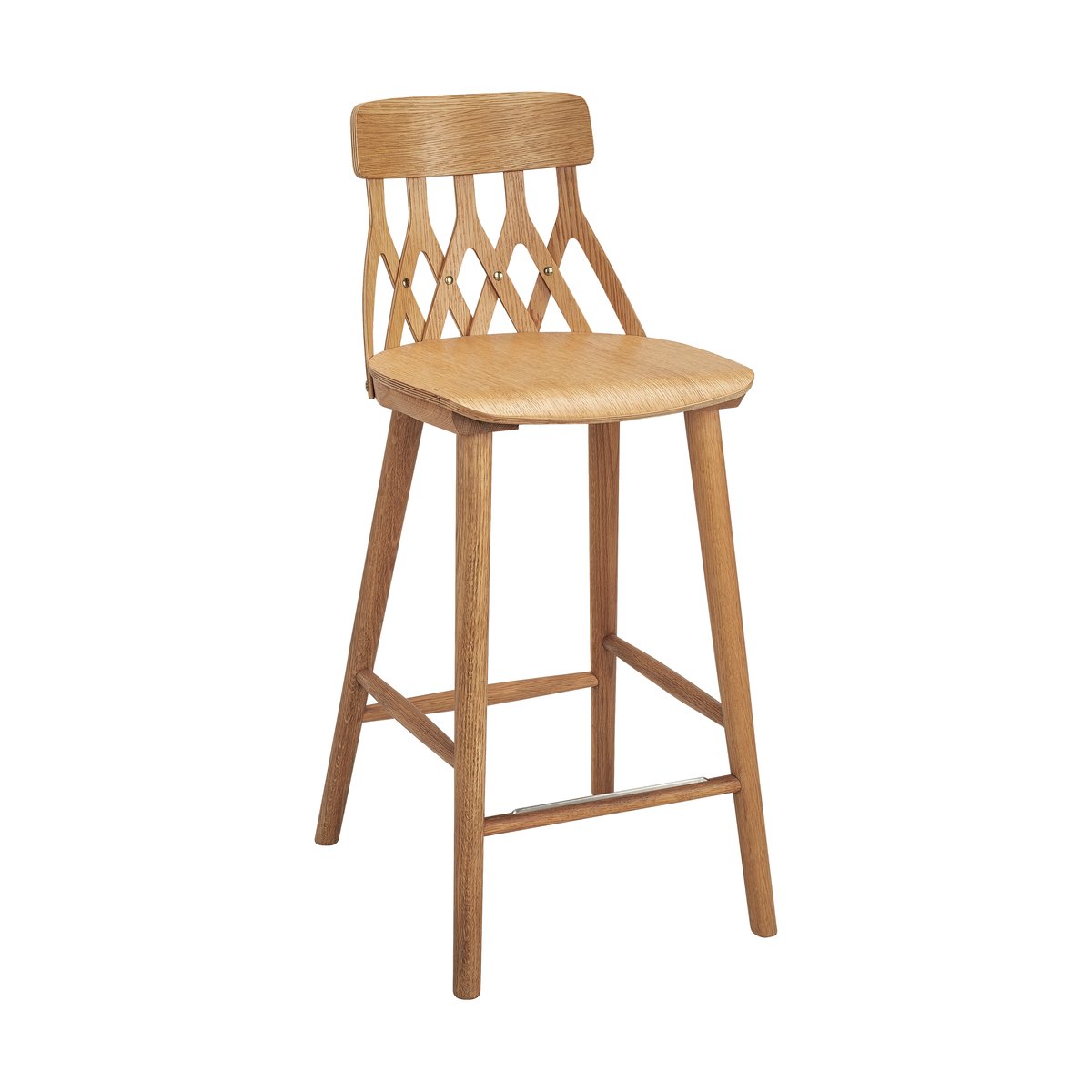 Hans K Y5 bar stool 63 cm Oiled oak | Scandinavian Design | Bar stools | Brown