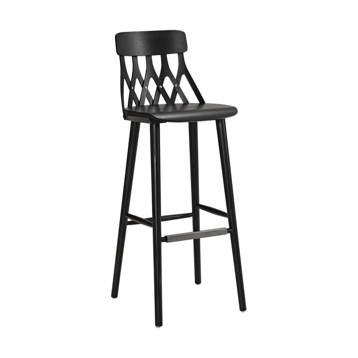 Y5 bar stool 78 cm - Stained black ash - Hans K