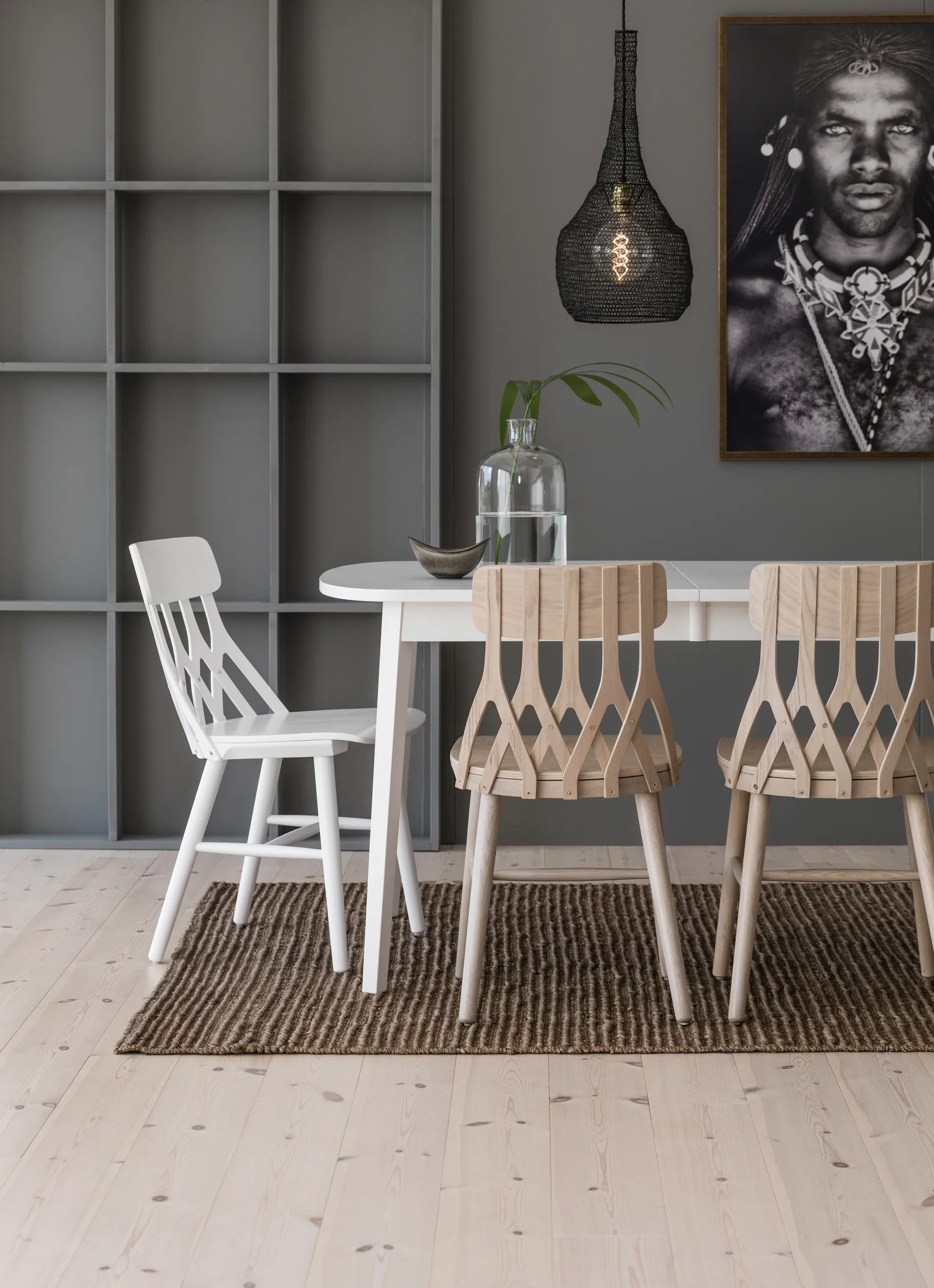 Y5 chair, White birch Hans K