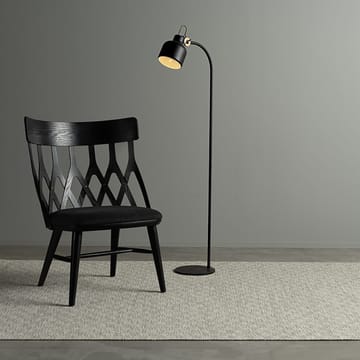 Y5 lounge chair - Black stained-black pad - Hans K