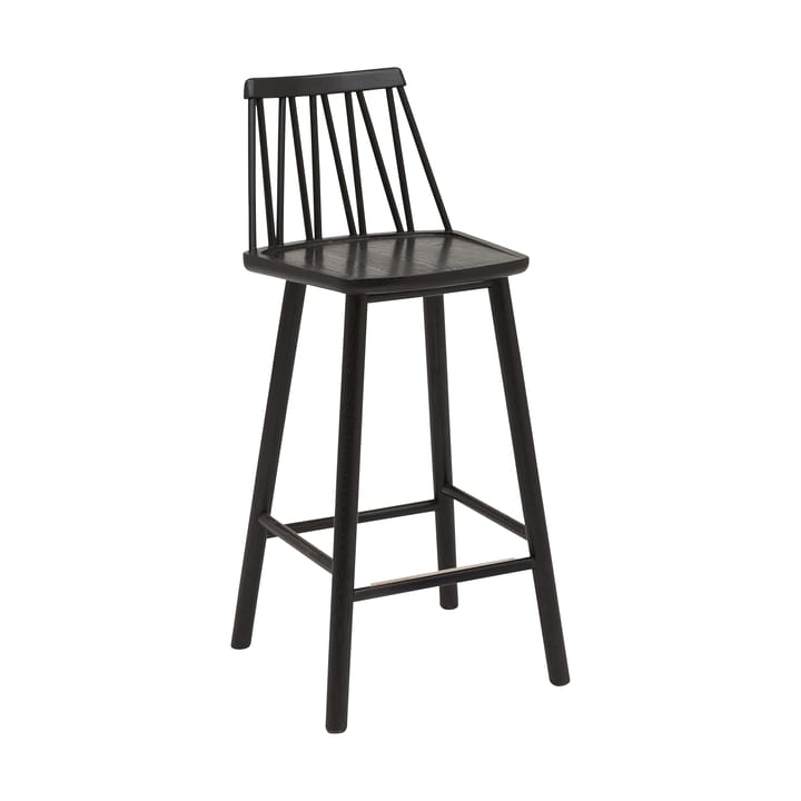 ZigZag bar stool 63 cm - Black stained - Hans K