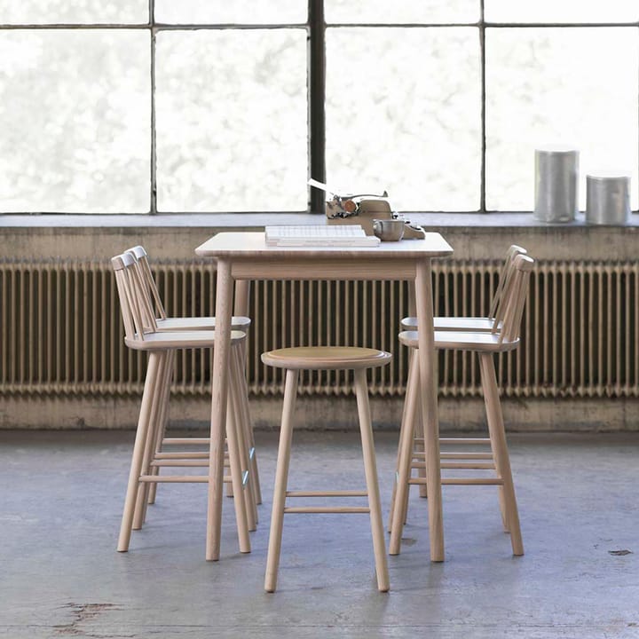 ZigZag bar stool 63 cm - Blonde ash - Hans K