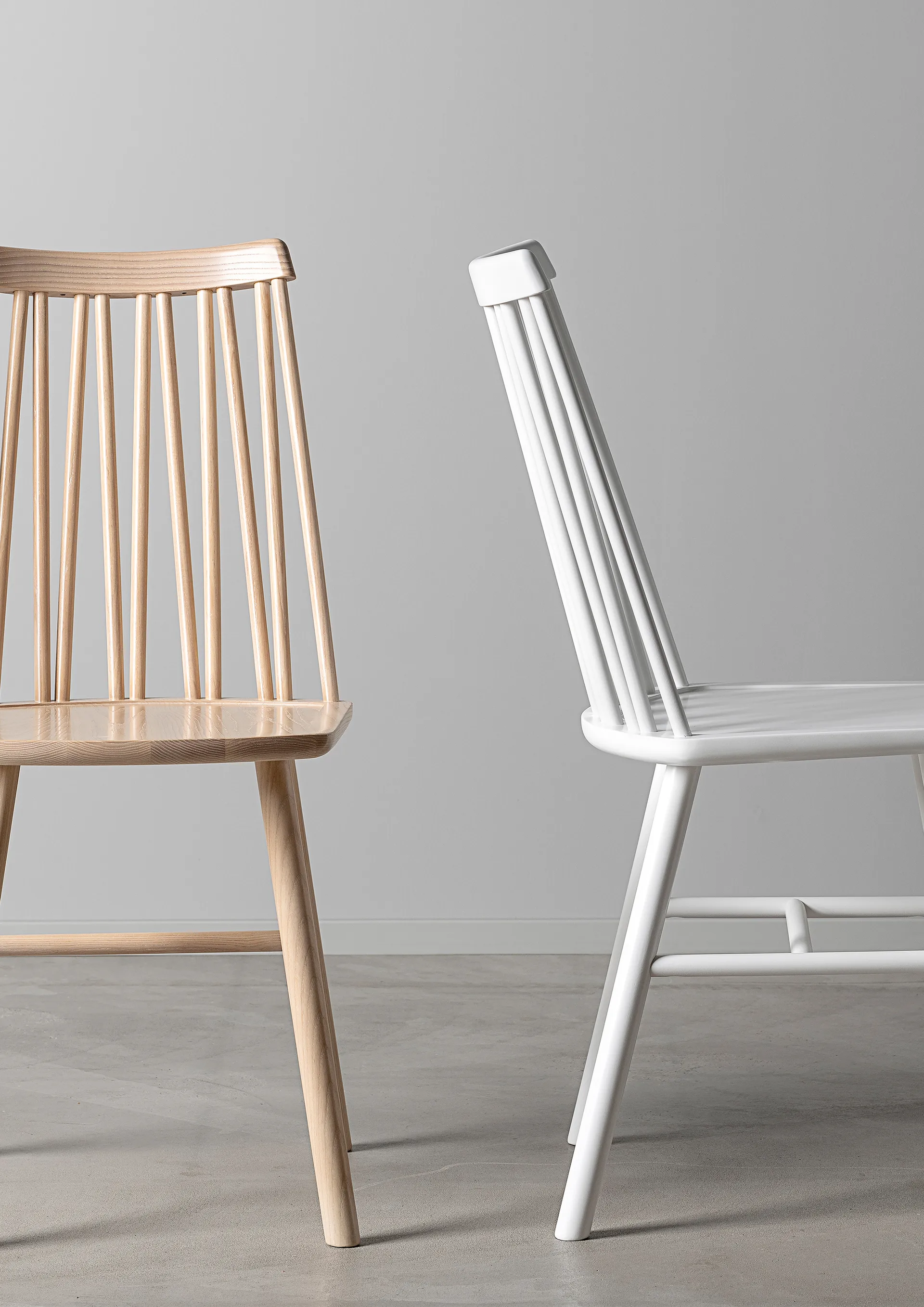 ZigZag chair, White birch Hans K