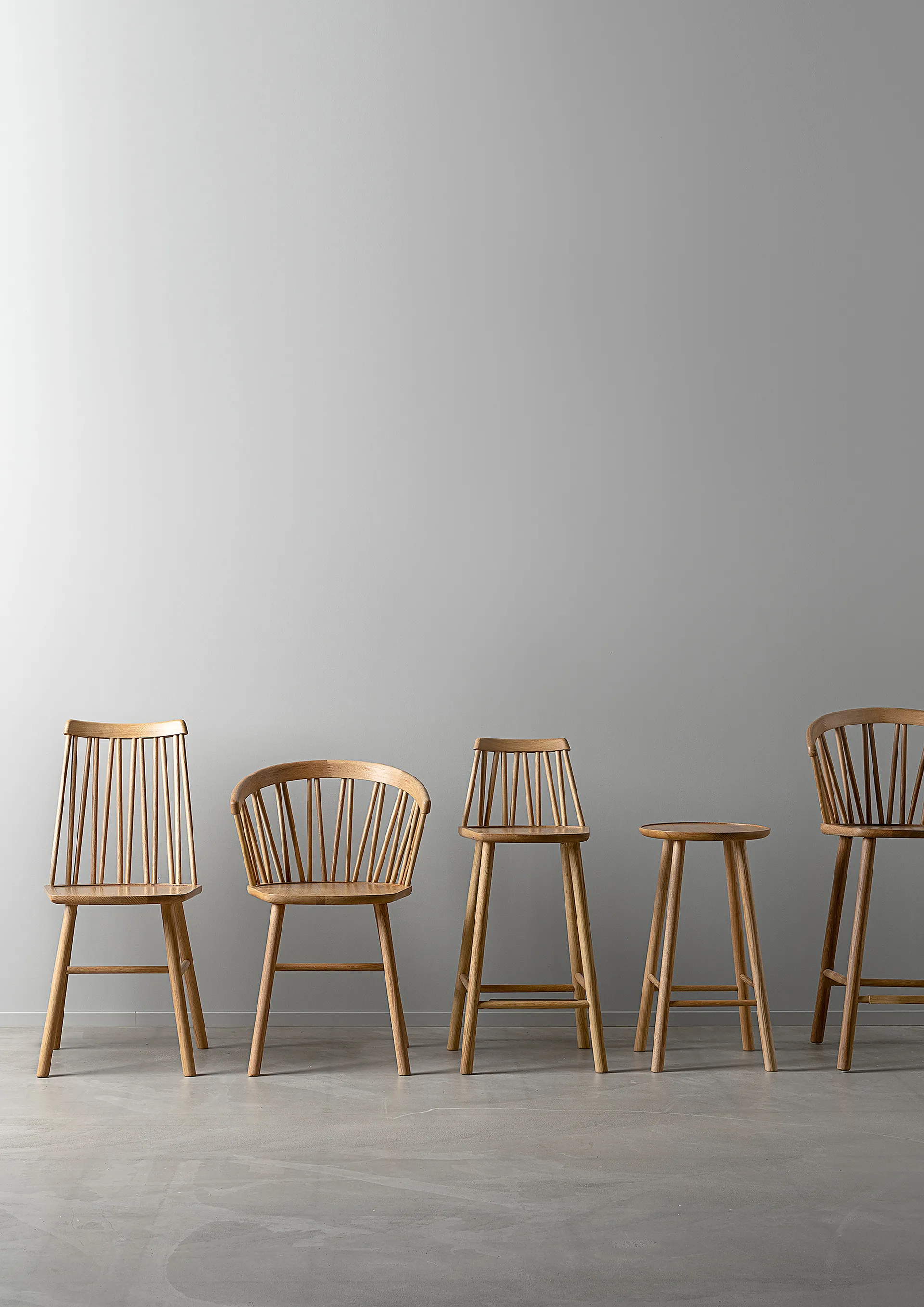 ZigZag junior chair, Oiled oak Hans K