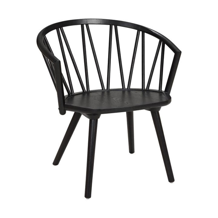 ZigZag lounge chair - Stained black ash - Hans K