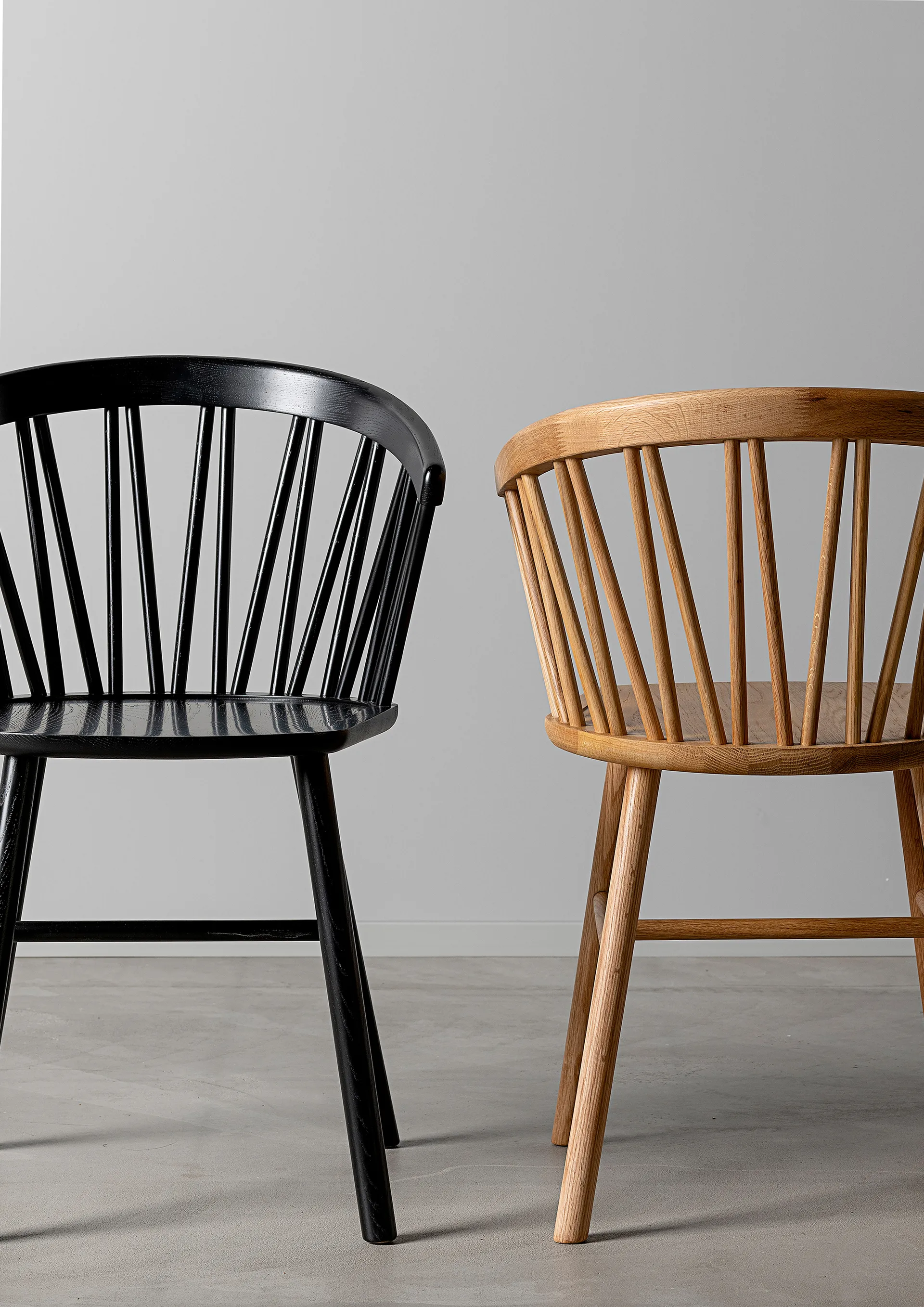 ZigZag lounge chair, Stained black ash Hans K