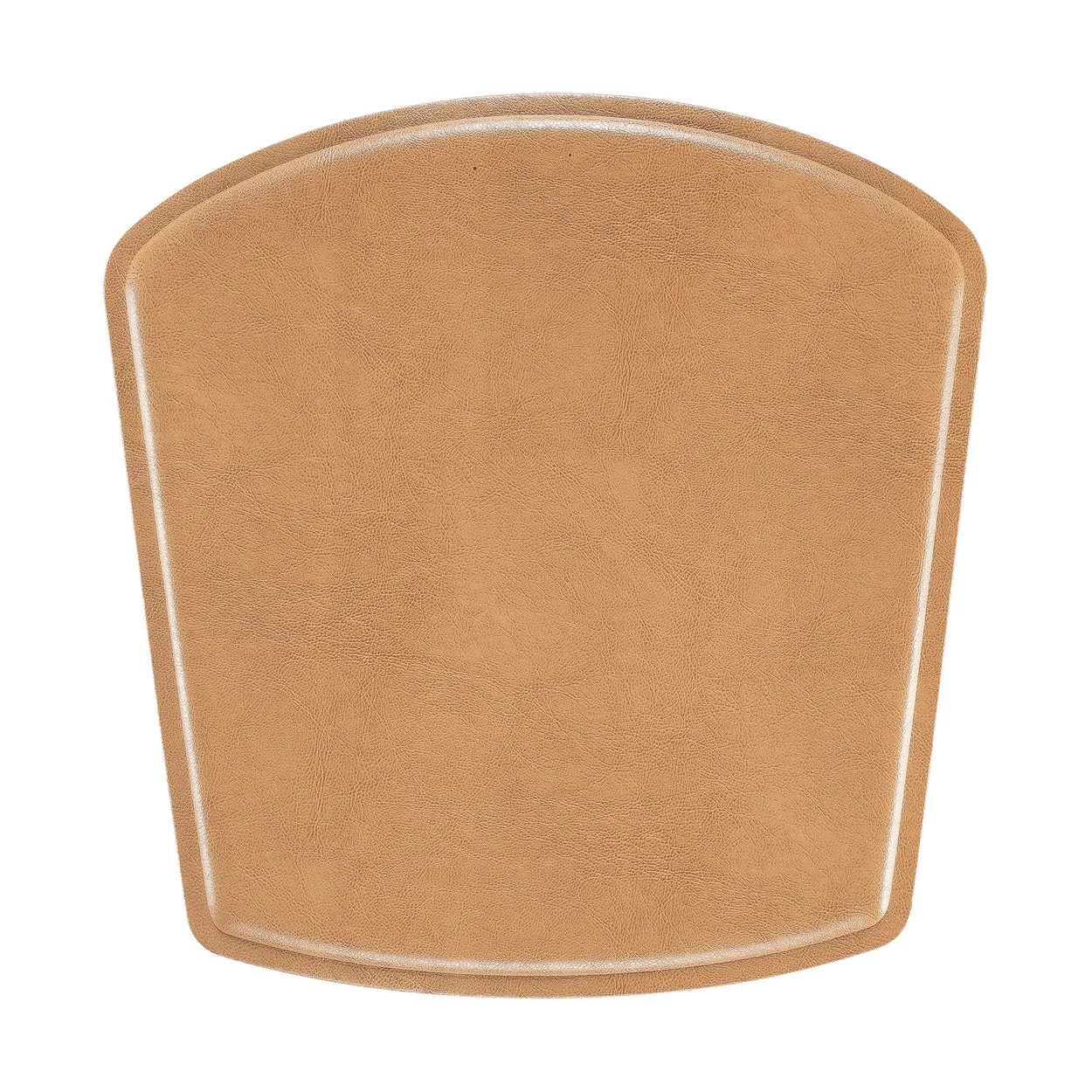 Hans K ZigZag pad bar/junior chair Bonded leather camel