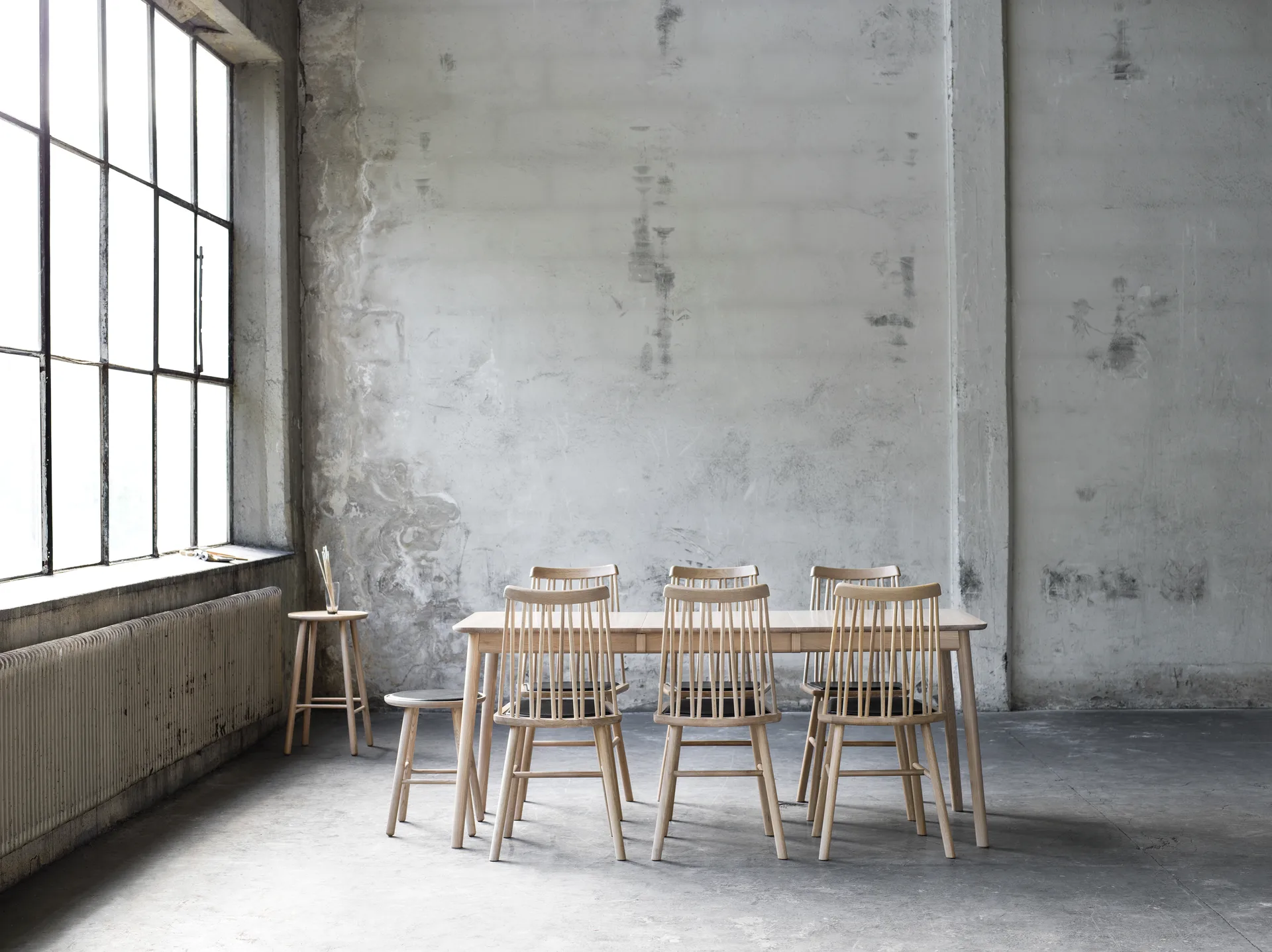 ZigZag pad chair, Bonded leather black Hans K