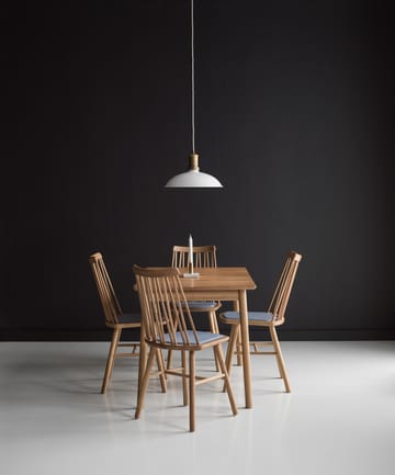 ZigZag pad chair - Natural fabric mottled grey - Hans K