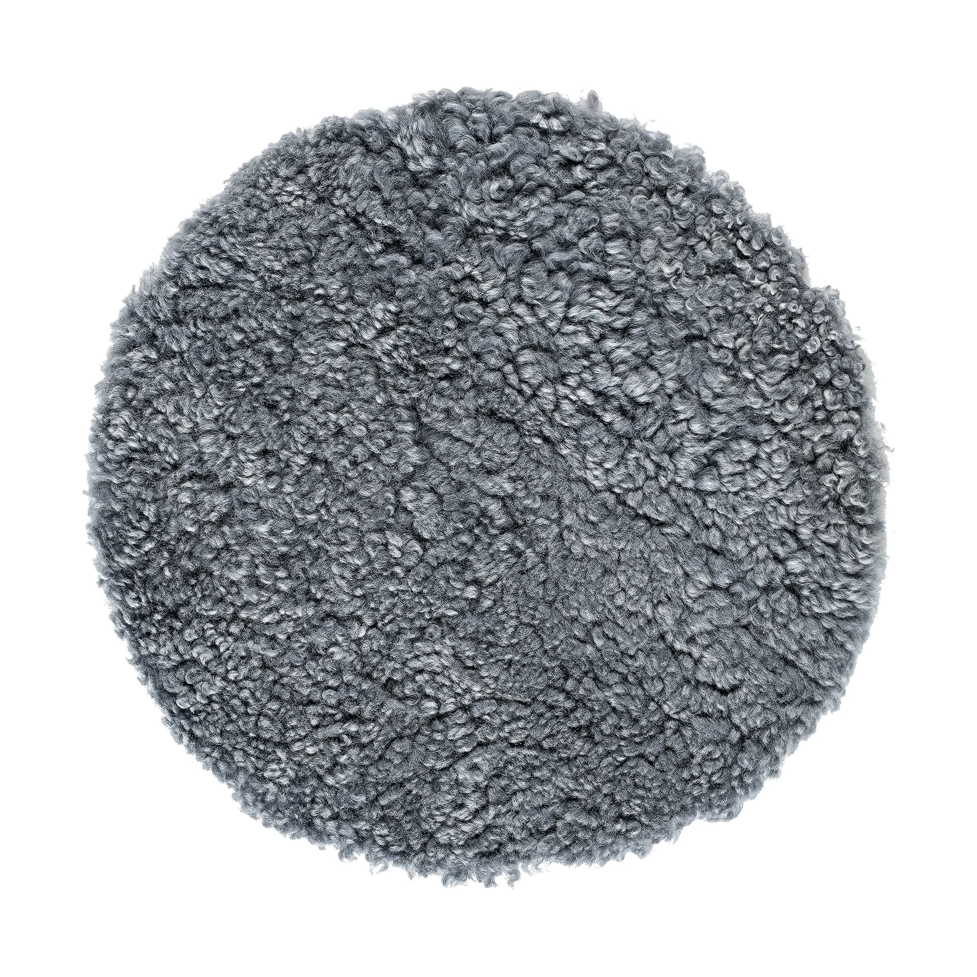 ZigZag pad stool/bar stool, Sheep skin - Graphite Hans K