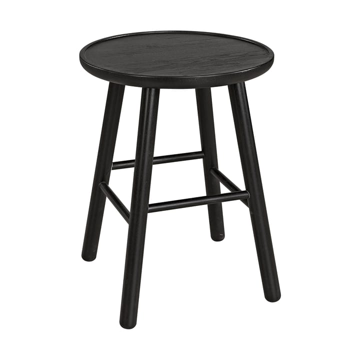 ZigZag stool 47cm - Stained black ash - Hans K