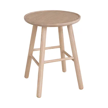 ZigZag stool 47cm - Stained blonde ash - Hans K